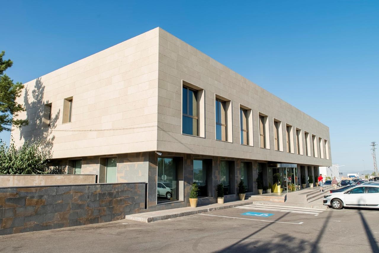 Hotel Venta Banos Campos del Río Exteriör bild